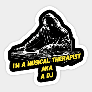 Musical therapist Sticker